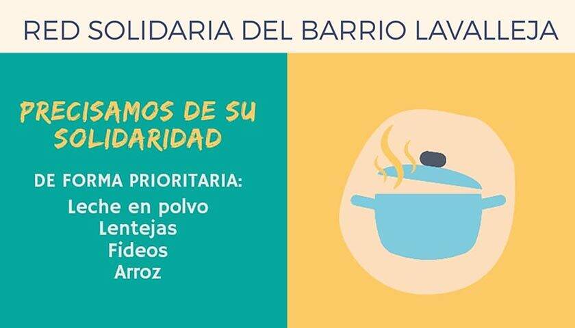 red solidaria barrio lavalleja