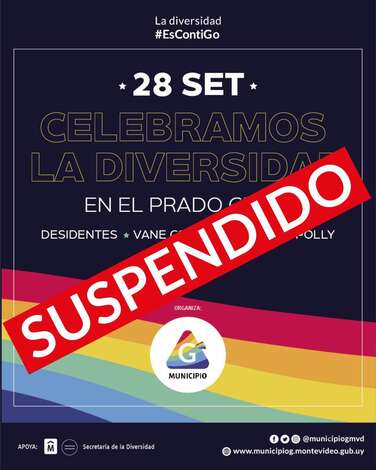 celebracion diversidad suspendido