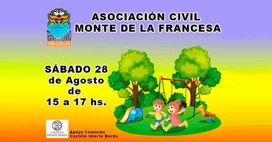 jornada para festejar el cierre del mes de la niñez en el Monte de la Francesa 2021