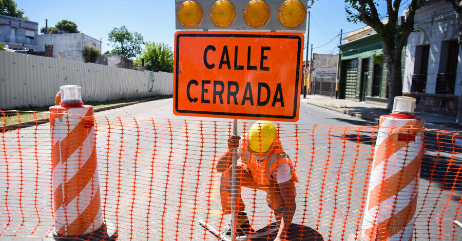 Cortes de calles en Colón por obras de UPM