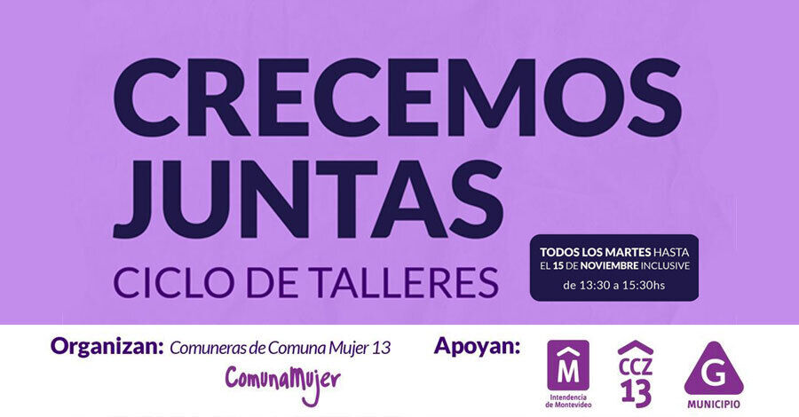 "Crecemos Juntas" Ciclo de Talleres en el Salesiano