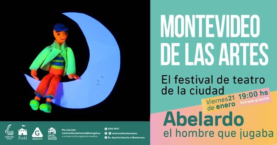 Abelardo el hombre que jugaba en Montevideo de las Artes