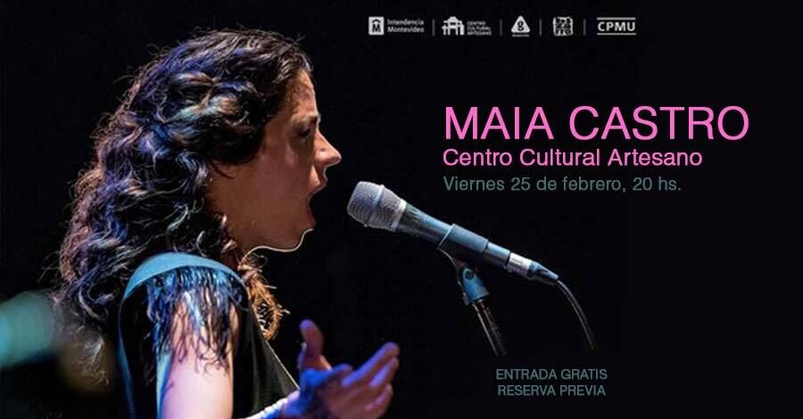 Colón Portal - Maia Castro en el Centro Cultural Artesano