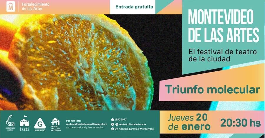 Triunfo Molecular en Montevideo de las Artes