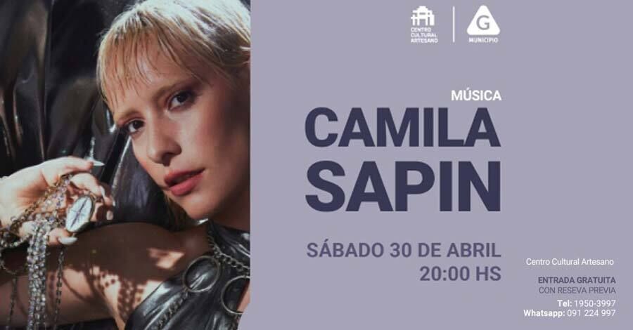 Camila Sapin en el Centro Cultural Artesano