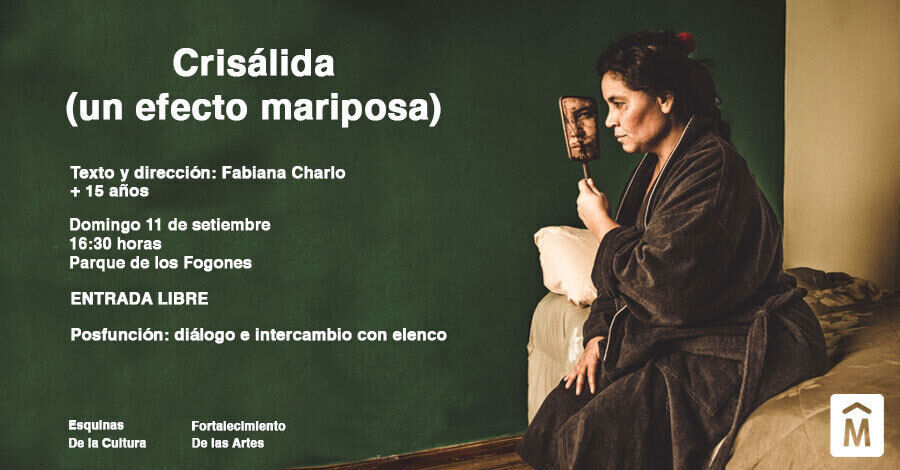 "Crisálida (un efecto mariposa)" en el Parque de los Fogones