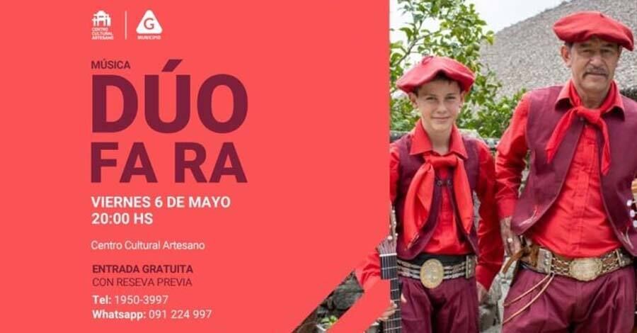 Dúo Fa Ra en el Centro Cultural Artesano