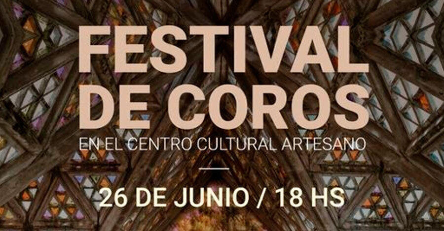 Festival de Coros en el Centro Cultural Artesano