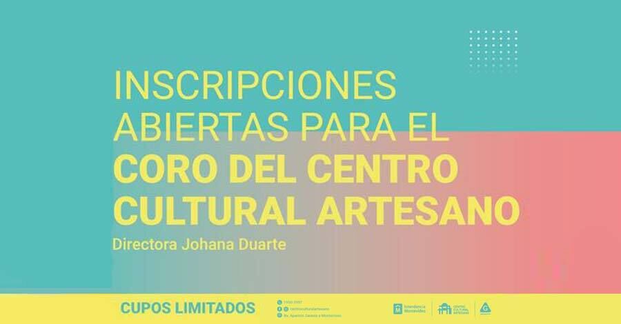 Colón Portal - Inscripciones para el coro del Centro Cultural Artesano