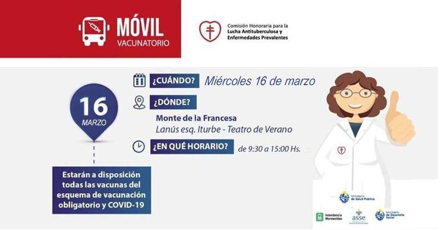 Colón Portal - Vacunatorio móvil 16 de marzo