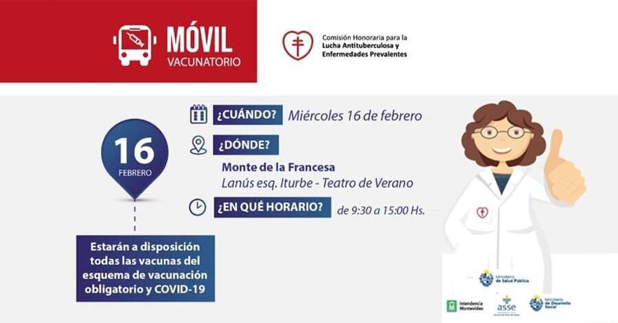 Colón Portal - Vacunatorio móvil 16 de febrero 2022