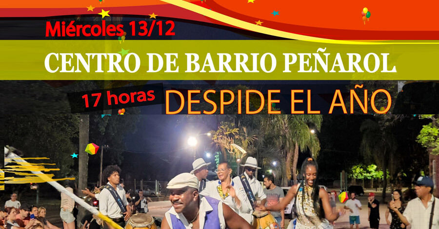 Cierre de actividades del Centro de Barrio Peñarol