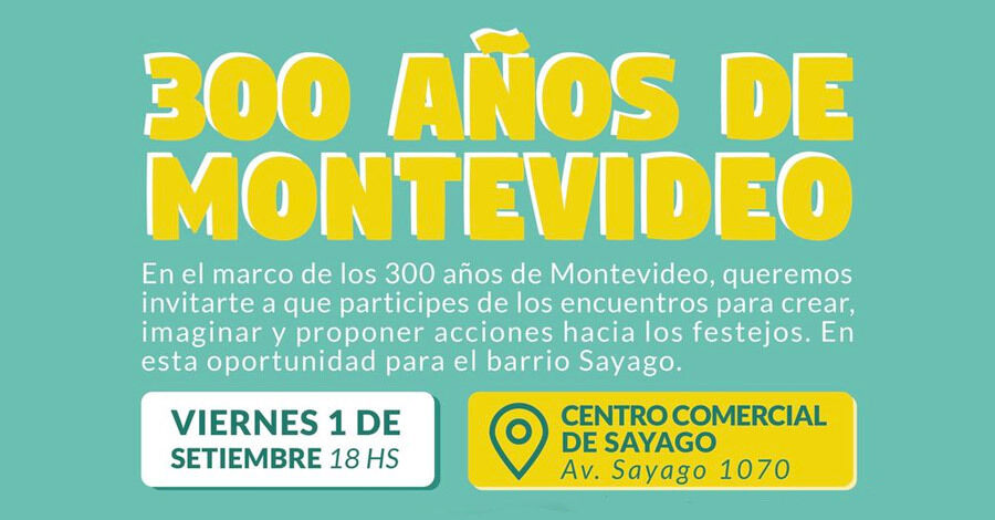  Encuentro para pensar y proponer los festejos por los 300 años de la ciudad de Montevideo