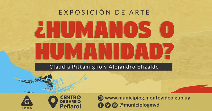 Exposición de arte “¿Humanos o humanidad?” en Centro de Barrio Peñarol