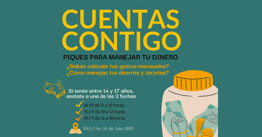 Taller gratuito para saber como manejar el dinero para jóvenes en Casa INJU
