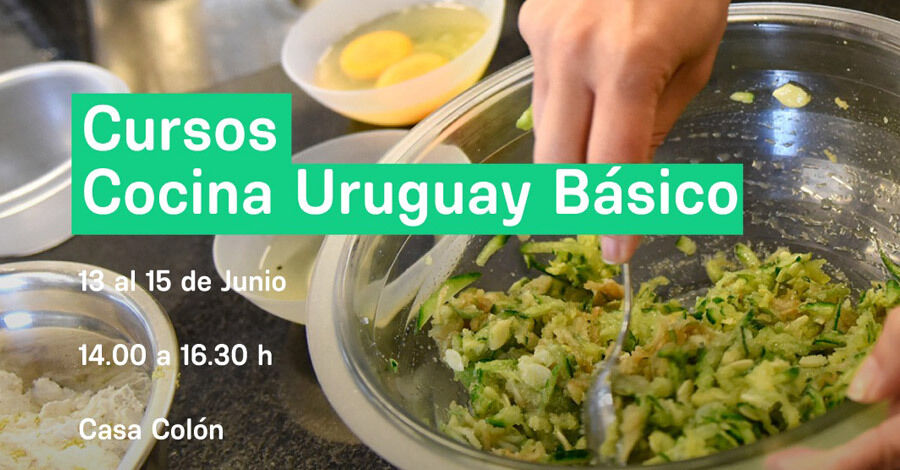 Curso básico de Cocina Uruguay en la Casa de Promoción de Salud Mental