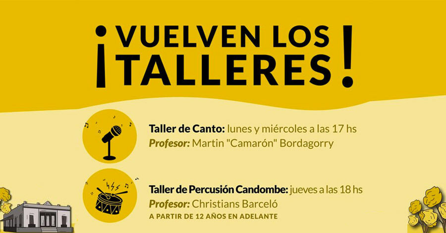 Talleres en el Centro Cívico Metropolitano