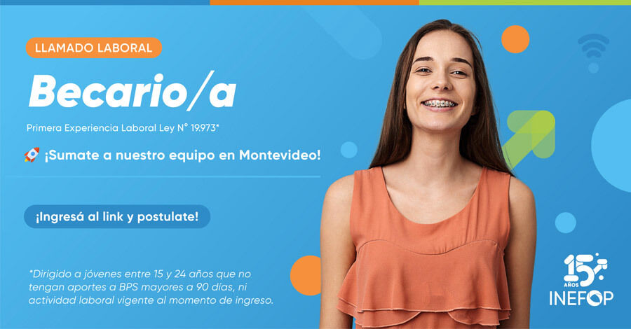 Llamado Laboral Becario/a para INEFOP