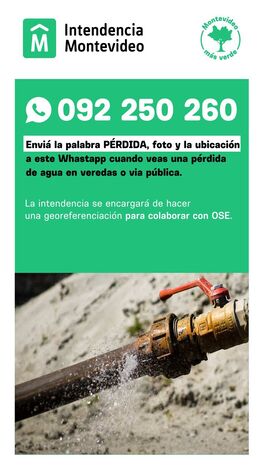 numero de telefono por perdidas de agua