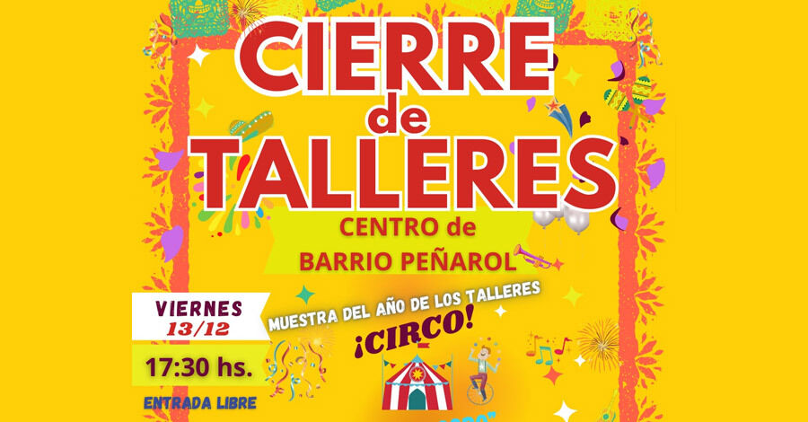 Cierre de talleres en el Centro de Barrio Peñarol