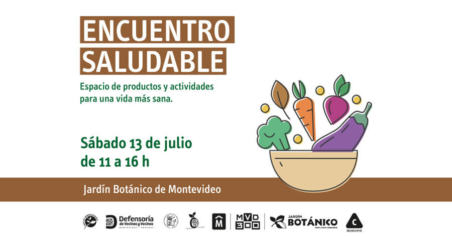 Encuentro Saludable del mes de Julio en el Jardín Botánico de Montevideo