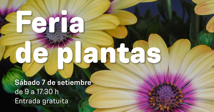 Feria de plantas en el Jardín Botánico