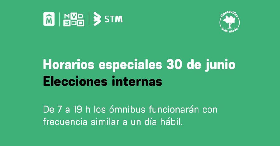 Servicios especiales por elecciones internas