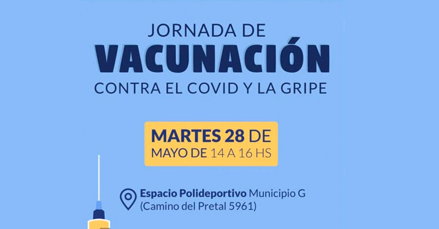 Jornada de vacunación contra el covid y la gripe en el Espacio Polideportivo Colón