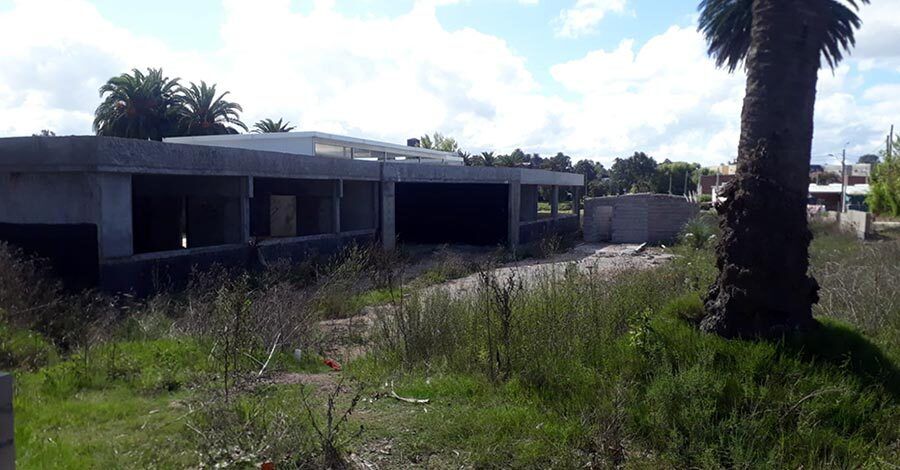 obras sin terminar en el liceo lezica