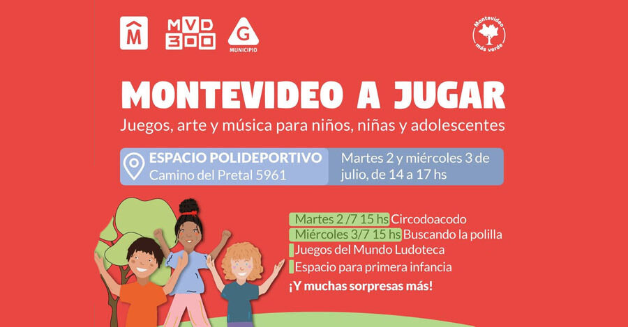 Montevideo a Jugar en el Espacio Polideportivo Municipio G