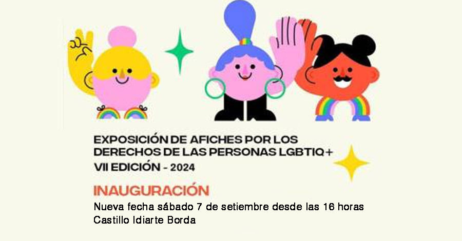 Expo de afiches en el Castillo Idiarte Borda