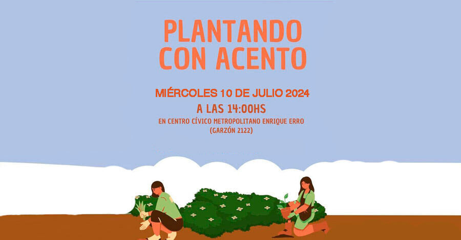 Plantando con acento