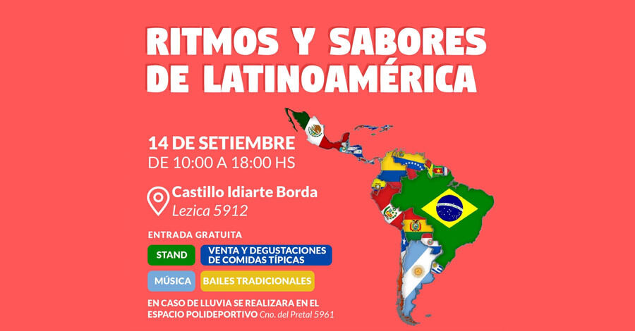 Ritmos y Sabores de Latinoamerica en el Castillo Idiarte Borda
