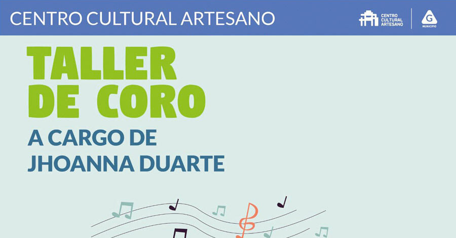 Taller de coro en el Centro Cultural Artesano