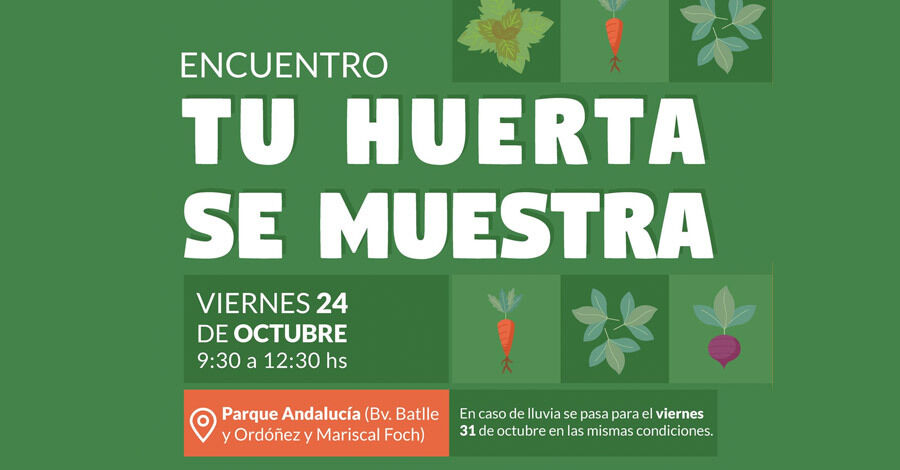 Tu Huerta se muestra en el Parque Andalucía