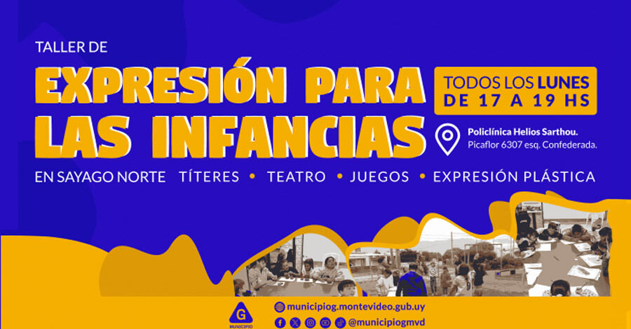 Taller de expresión para las infancias
