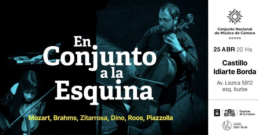 En conjunto a la esquina en el Castillo Idiarte Borda