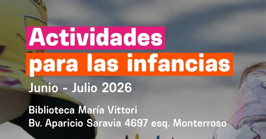 Vacaciones de Julio en la Biblioteca María Vittori