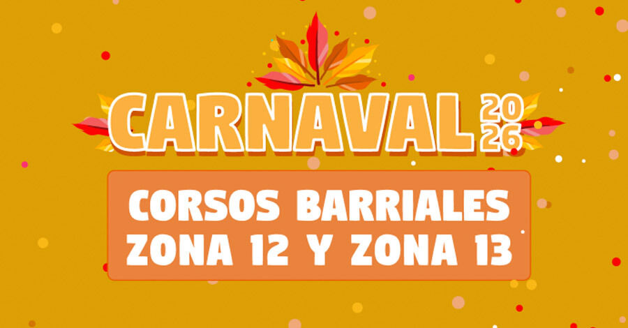 Se vienen los Corsos Barriales 2026