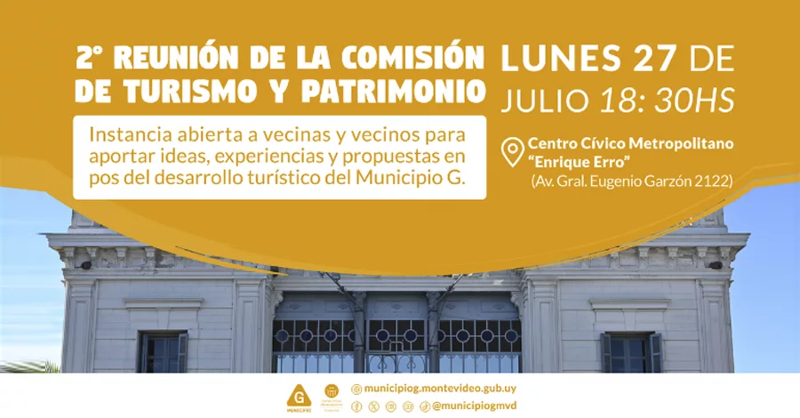 Segunda reunión de la Comisión de Turismo y Patrimonio