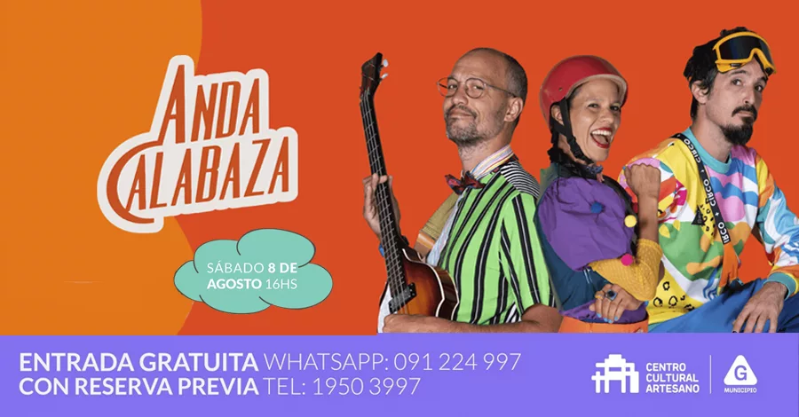 Anda Calabaza con entrada gratis en el Centro Cultural Artesano