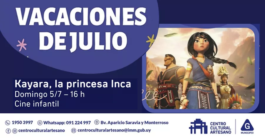 Kayara La princesa Inca en el Centro Cultural Artesano