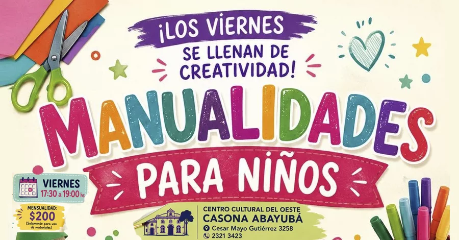 Taller de manualidades para niñ@s