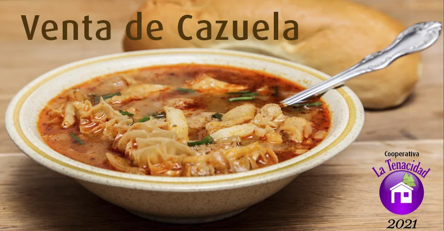 Venta de Cazuela en el teatro de verano de colon