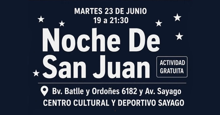 Noche de San Juan en el Centro Cultural y Deportivo Sayago