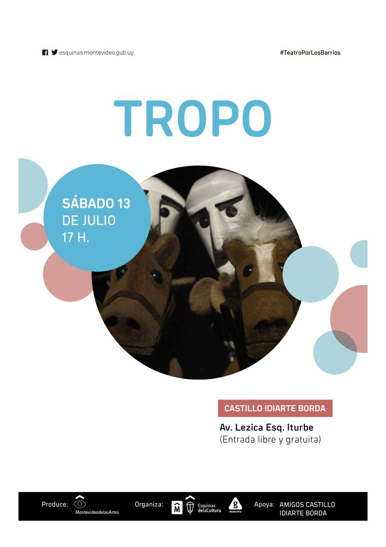 Afiche Tropo en Municipio G