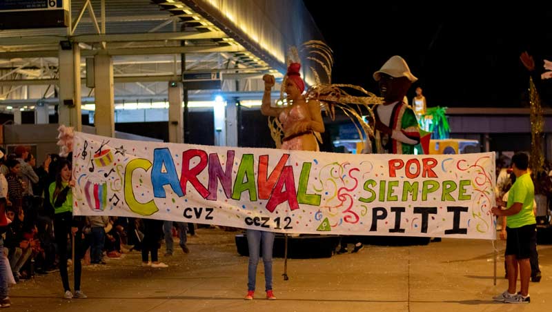 Pancarta corso2019 por siempre piti