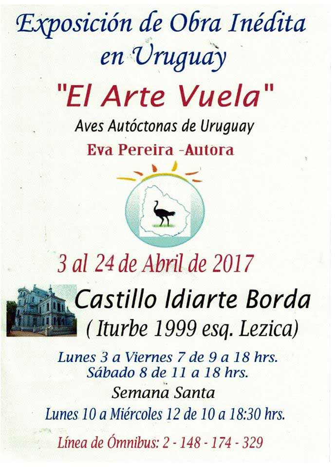 El Arte Vuela Afiche