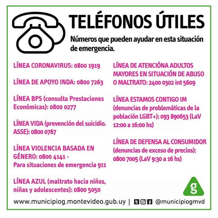 afcihe numeros utiles