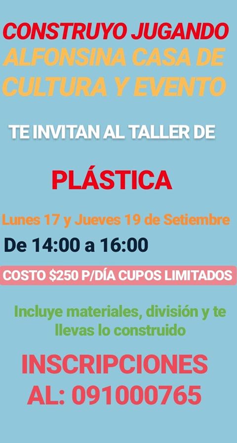 construyo jugando plastica afiche